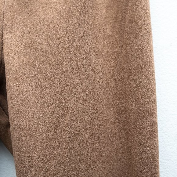 WILFRED Free Tan Colored Vegan Suede Leggings "Daria" - Picture 5 of 6